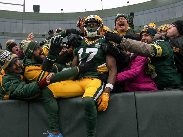 Green Bay Packers #17 Davante Adams White Elite Jersey