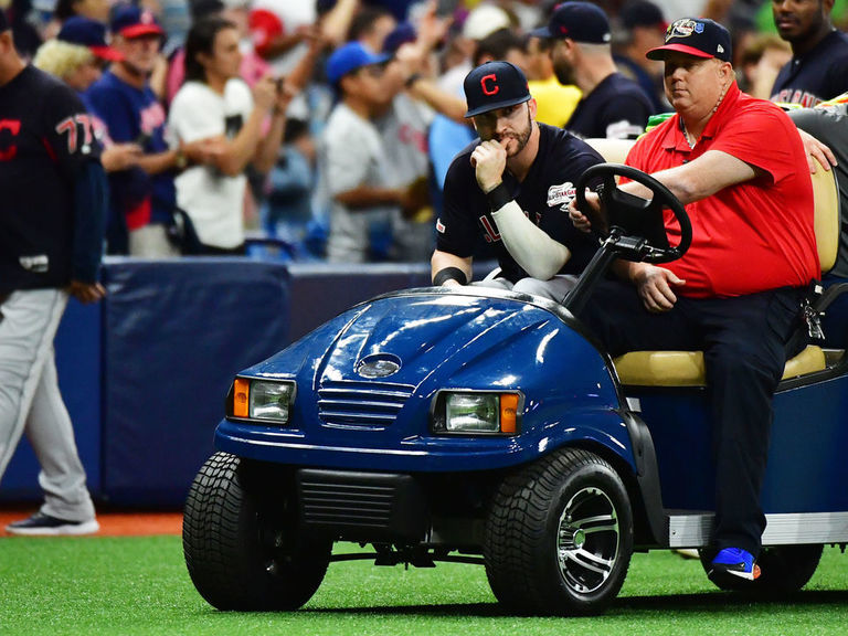 Tyler Naquin won't rush return from ACL injury