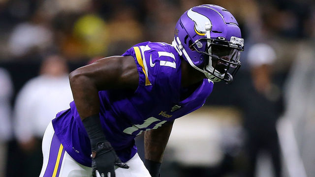 NEW ORLEANS, LOUISIANA - AUGUST 09: Laquon Treadwell #11 of the Minnesota Vikings during a preseason game at the Mercedes Benz Superdome on August 09, 2019 in New Orleans, Louisiana.