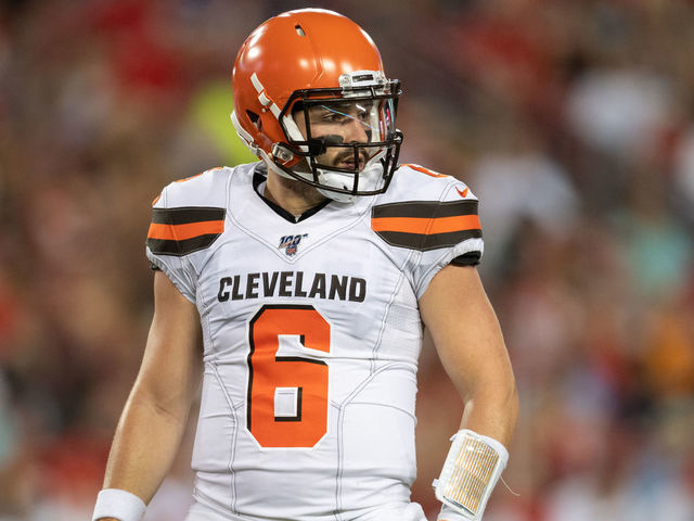 Mayfield a 'different, humble guy' in Tampa Bay