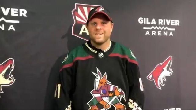 Kessel: 'I'm going to do whatever I can' to make Coyotes a playoff team