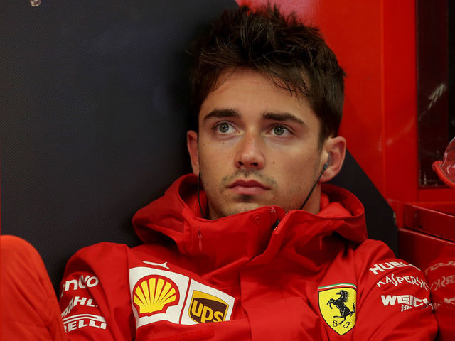MONZA, ITALY - SEPTEMBER 06: Charles Leclerc of Monaco and Ferrari prepares to drive in the garage during practice for the F1 Grand Prix of Italy at Autodromo di Monza on September 06, 2019 in Monza, Italy.