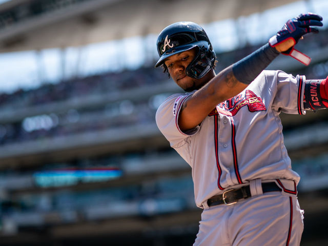 Acuna on reaching 40 homers, 09/19/2019