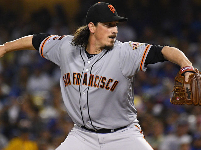 Jeff Samardzija has rough start vs. Dodgers