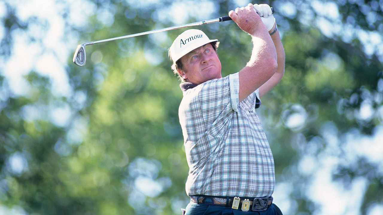 UNITED STATES - MARCH 19: Brian Barnes during the 58th Senior PGA Championship held at the PGA National Golf Club in Palm Beach Gardens, Florida. April 17-20, 1997. (photograph by The PGA of America).