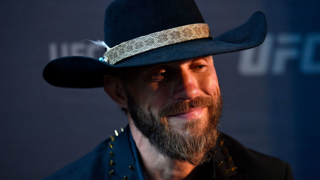 CHICAGO, IL - JUNE 06: Donald Cerrone interacts with the media during the UFC 238 Ultimate Media Day at the United Center on June 6, 2019 in Chicago, Illinois.