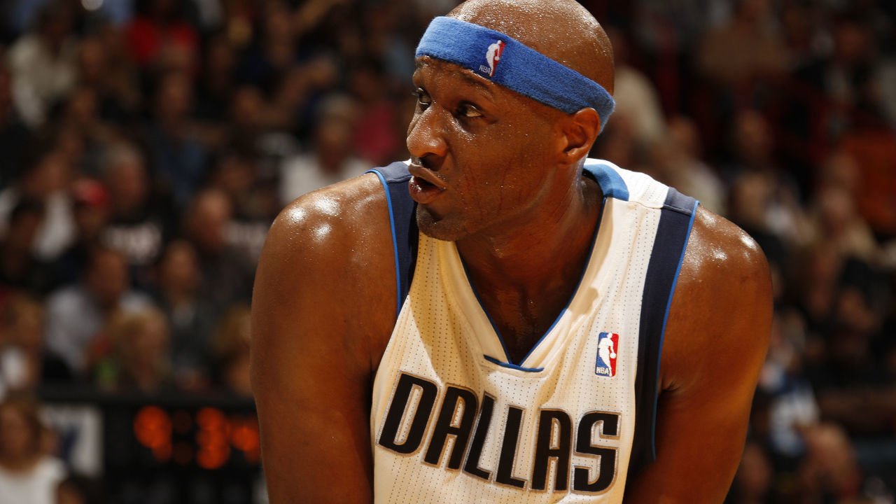 MIAMI, FL - MARCH 29: Lamar Odom #7 of the Dallas Mavericks plays against the Miami Heat on March 29, 2012 at American Airlines Arena in Miami, Florida. NOTE TO USER: User expressly acknowledges and agrees that, by downloading and/or using this Photograph, User is consenting to the terms and conditions of the Getty Images License Agreement. Mandatory copyright notice: Copyright NBAE 2012