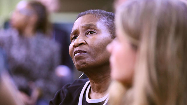 MEMPHIS, TN - JANUARY 14: Michele Roberts participate in MLK Sports Legacy Award and a tour of the National Civil Rights Museum on January 14, 2018 at the National Civil Rights Museum at the Lorraine Motel in Memphis, Tennessee. Mandatory Copyright Notice: Copyright 2018 NBAE