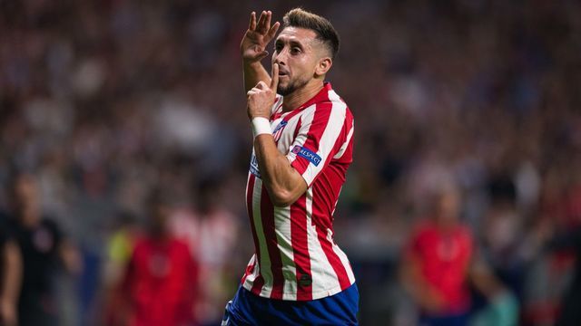 MADRID, SPAIN - SEPTEMBER 18: Hector Herrera of Atletico de Madrid celebrates his team's second goal during the UEFA Champions League group D match between Atletico Madrid and Juventus at Wanda Metropolitano on September 18, 2019 in Madrid, Spain.