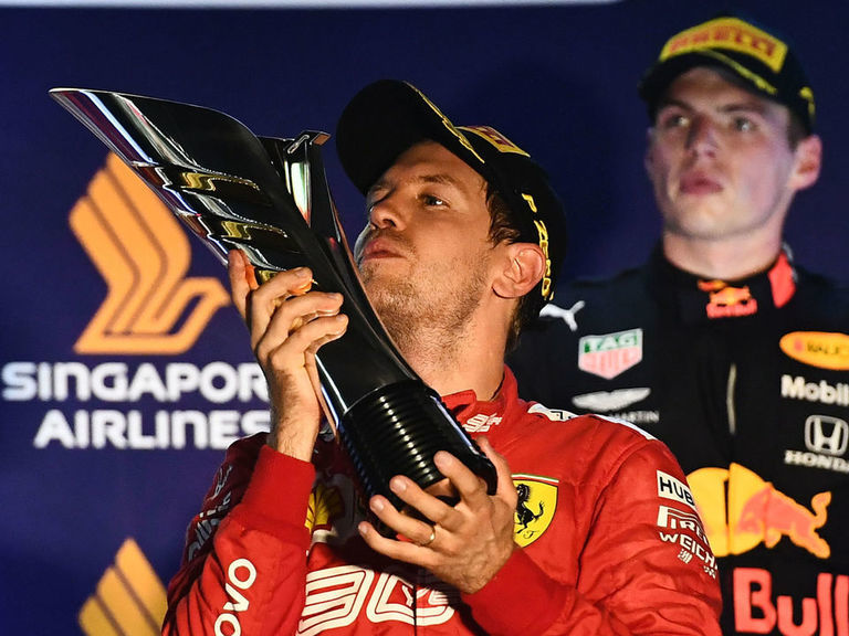 vettel-wins-5th-career-singapore-gp-for-1st-victory-of-2019-thescore