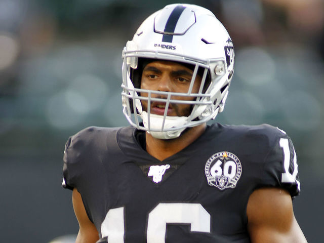 Raiders release receiver Tyrell Williams