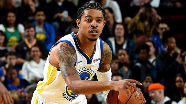 SEATTLE, WA - OCTOBER 5: Tyler Ulis #3 of the Golden State Warriors handles the ball against the Sacramento Kings during a pre-season game on October 5, 2018 at KeyArena in Seattle, Washington. NOTE TO USER: User expressly acknowledges and agrees that, by downloading and or using this photograph, user is consenting to the terms and conditions of Getty Images License Agreement. Mandatory Copyright Notice: Copyright 2018 NBAE