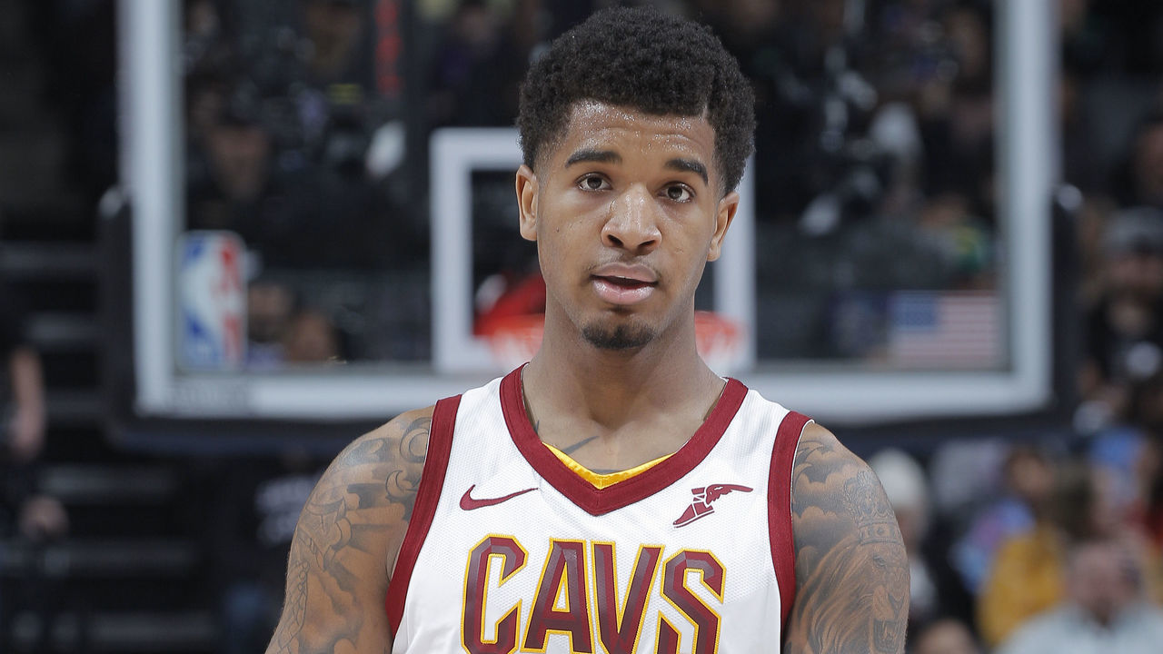 SACRAMENTO, CA - APRIL 4: Marquese Chriss #3 of the Cleveland Cavaliers looks on during the game against the Sacramento Kings on April 4, 2019 at Golden 1 Center in Sacramento, California. NOTE TO USER: User expressly acknowledges and agrees that, by downloading and or using this photograph, User is consenting to the terms and conditions of the Getty Images Agreement. Mandatory Copyright Notice: Copyright 2019 NBAE