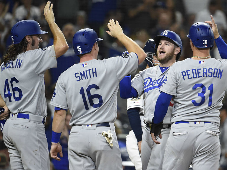 Dodgers clinch home-field advantage throughout NL playoffs | theScore.com