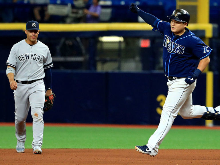 Photos: The Rays win in extra-innings again on Ji-Man Choi's walk