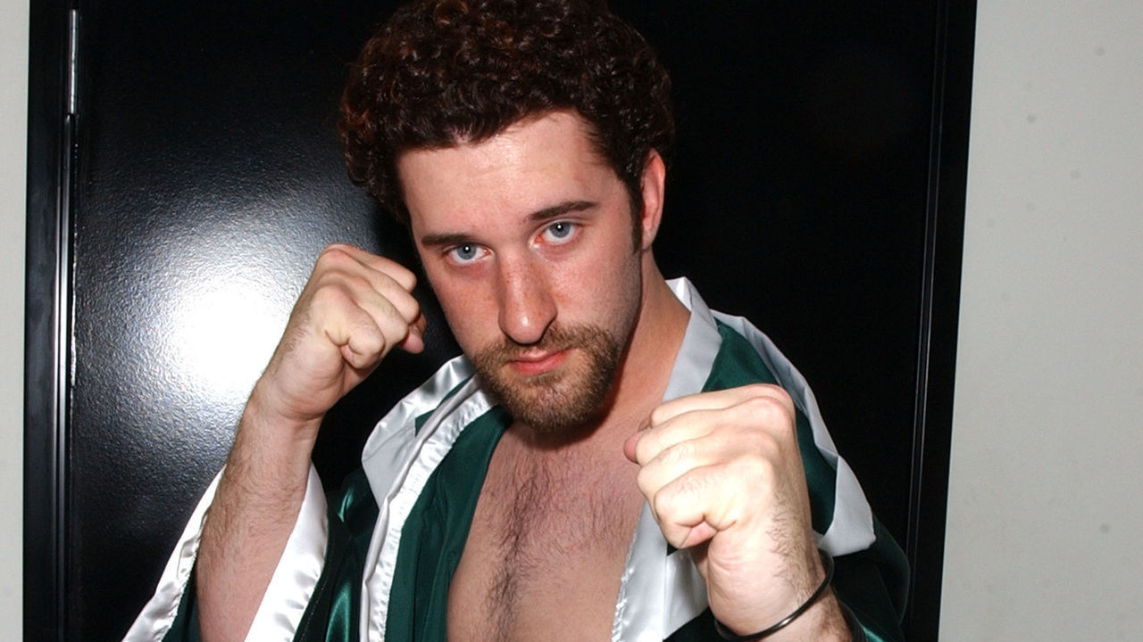 Dustin Diamond during "Celebrity Boxing 2" Weigh-In at KTLA Studios in Hollywood, California, United States.