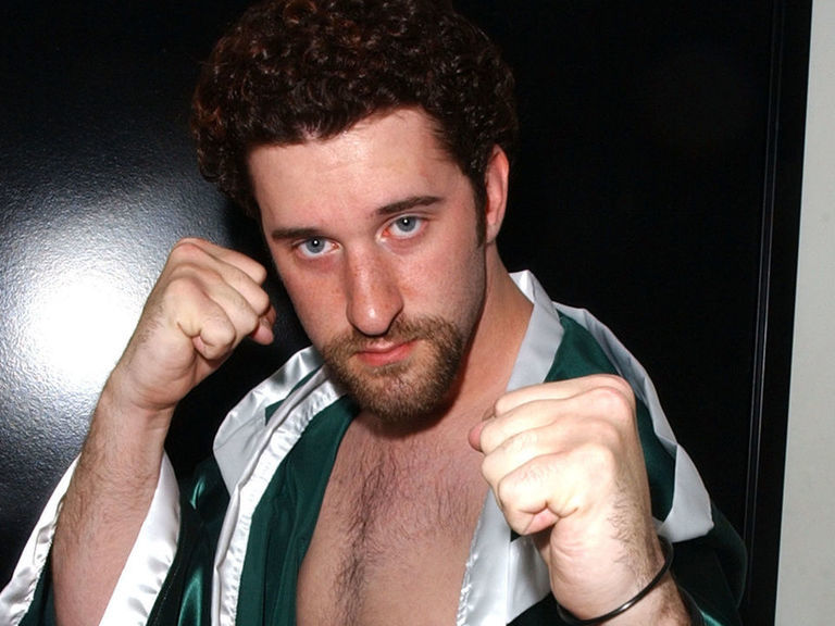 Lenny Dykstra replaced by Dustin Diamond in 'Bagel Boss Guy' boxing
