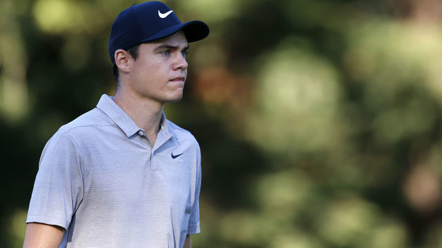 NAPA, CALIFORNIA - SEPTEMBER 26: Kristoffer Ventura of Norway walks on the 10th fairway during the first round of the Safeway Open at Silverado Resort on September 26, 2019 in Napa, California.