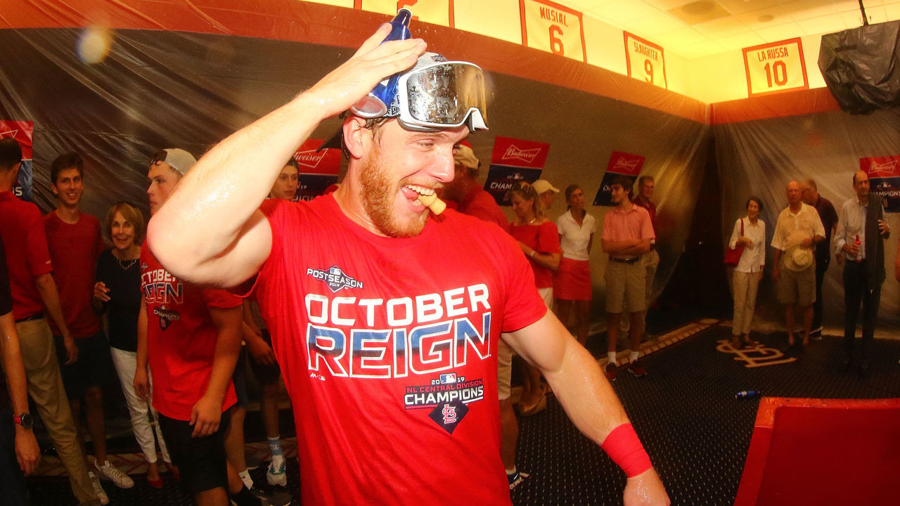 Cardinals, Inside the St. Louis locker room after NLDS clinch