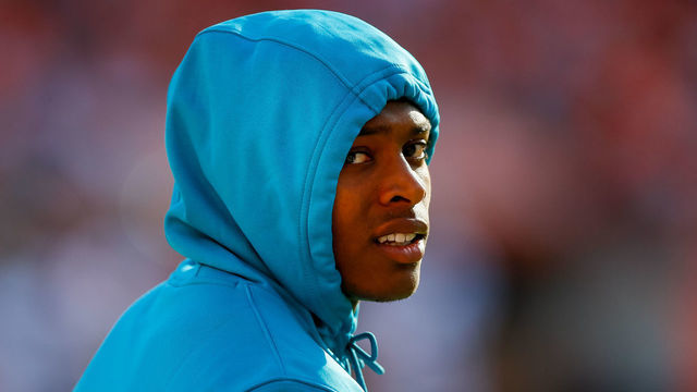 DENVER, CO - SEPTEMBER 29: Cornerback Jalen Ramsey #20 of the Jacksonville Jaguars stands on the sidelines against the Denver Broncos during the third quarter at Empower Field at Mile High on September 29, 2019 in Denver, Colorado. The Jaguars defeated the Broncos 26-24.