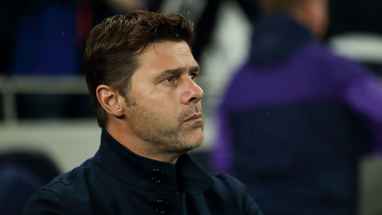 LONDON, ENGLAND - OCTOBER 01: Tottenham Hotspur manager / head coach Mauricio Pochettino during the UEFA Champions League group B match between Tottenham Hotspur and Bayern Muenchen at Tottenham Hotspur Stadium on October 1, 2019 in London, United Kingdom.