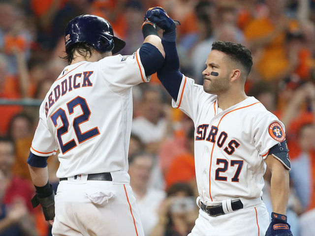 HOUSTON, TX - JULY 02: Houston Astros right fielder Josh Reddick