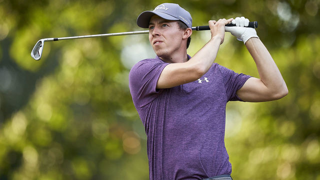 ROME, ITALY - OCTOBER 12: Matthew Fitzpatrick of England in action during Day three of the Italian Open at Olgiata Golf Club on October 12, 2019 in Rome, Italy.