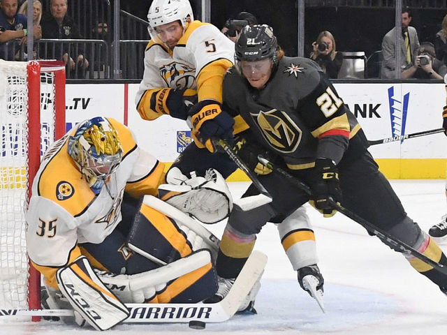 Rinne remains undefeated as Predators defeat Golden Knights…