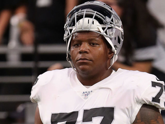 Raiders OT Trent Brown hospitalized after pregame IV mishap - Sports  Illustrated