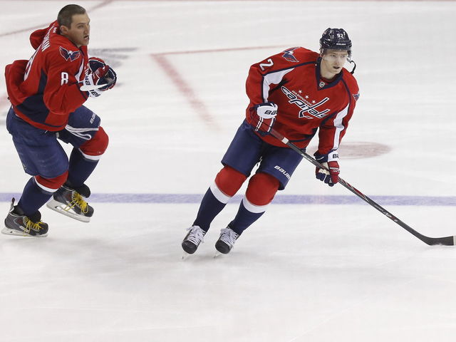 VIDEO: Alex Ovechkin chauffeurs Evgeny Kuznetsov to Sunday's game