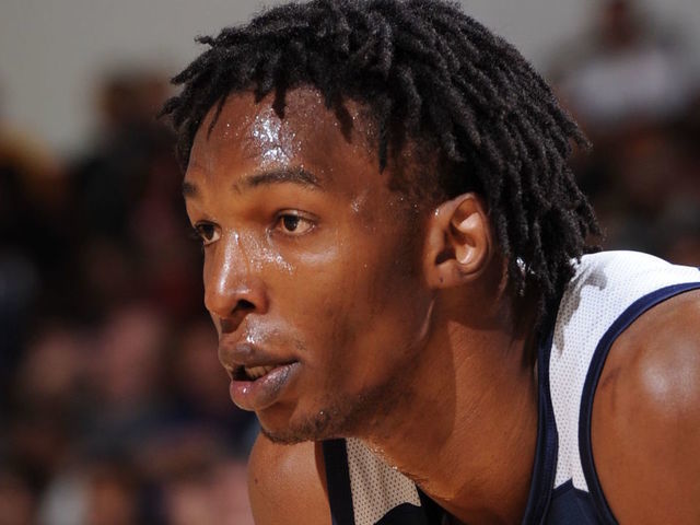 LAS VEGAS, NV - JULY 10: Hasheem Thabeet #12 of the NBA D-League Select during the game against the Houston Rockets on July 10, 2015 at the Cox Pavilion in Las Vegas, Nevada. Mandatory Copyright Notice: Copyright 2015 NBAE
