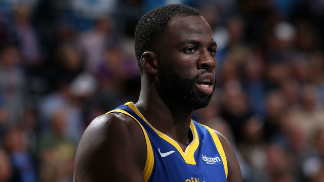 OKLAHOMA CITY, OK - OCTOBER 27: Draymond Green #23 of the Golden State Warriors looks on against the Oklahoma City Thunder on October 27, 2019 at Chesapeake Energy Arena in Oklahoma City, Oklahoma. Mandatory Copyright Notice: Copyright 2019 NBAE
