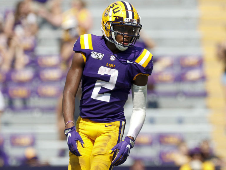 LSU's Justin Jefferson battles to be top receiver in NFL draft