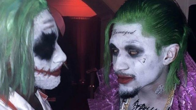 Look: Beal, Wall face off in dueling Joker costumes
