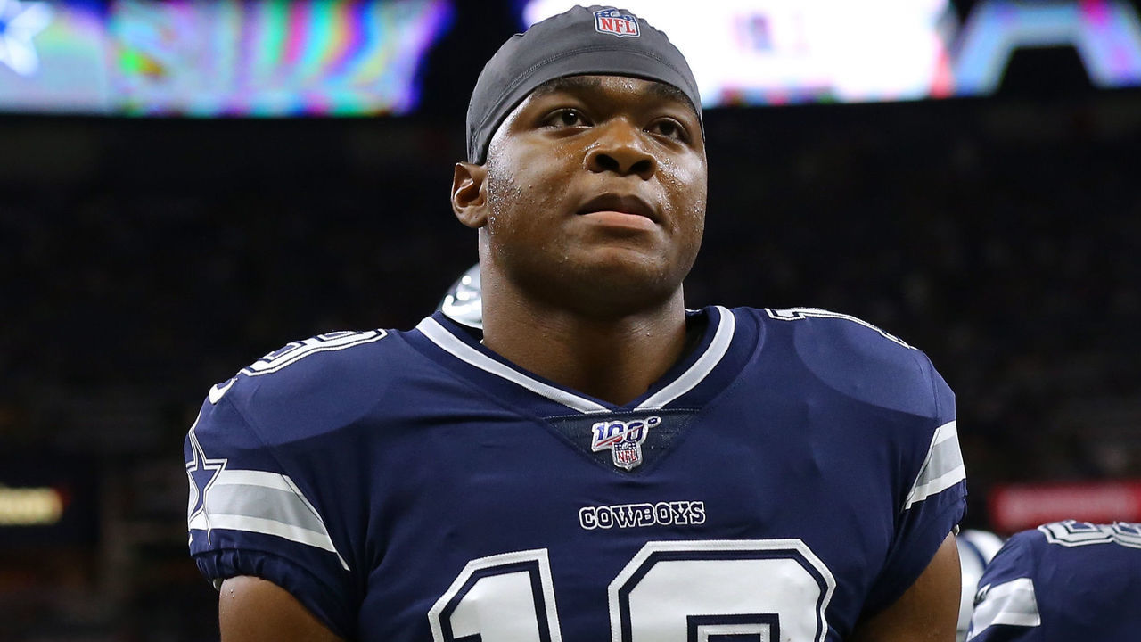 NEW ORLEANS, LOUISIANA - SEPTEMBER 29: Amari Cooper #19 of the Dallas Cowboys reacts during a game against the New Orleans Saints at the Mercedes Benz Superdome on September 29, 2019 in New Orleans, Louisiana.