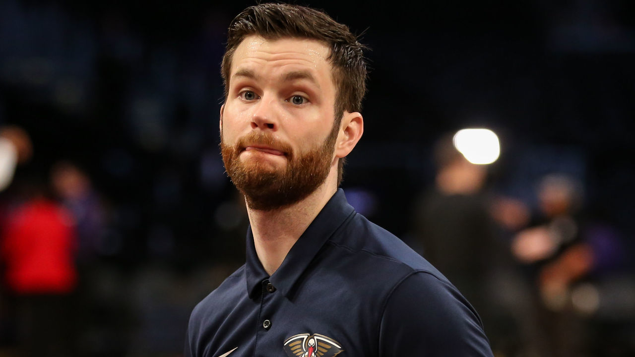 LOS ANGELES, CA - FEBRUARY 27: New Orleans assistant coach Joe Boylan before the New Orleans Pelicans versus Los Angeles Lakers game on February 27, 2019, at Staples Center in Los Angeles, CA.