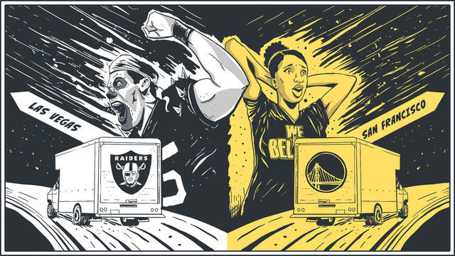 Inside Oakland's painful goodbye to the Raiders and Warriors