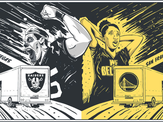 Inside Oakland's painful goodbye to the Raiders and Warriors