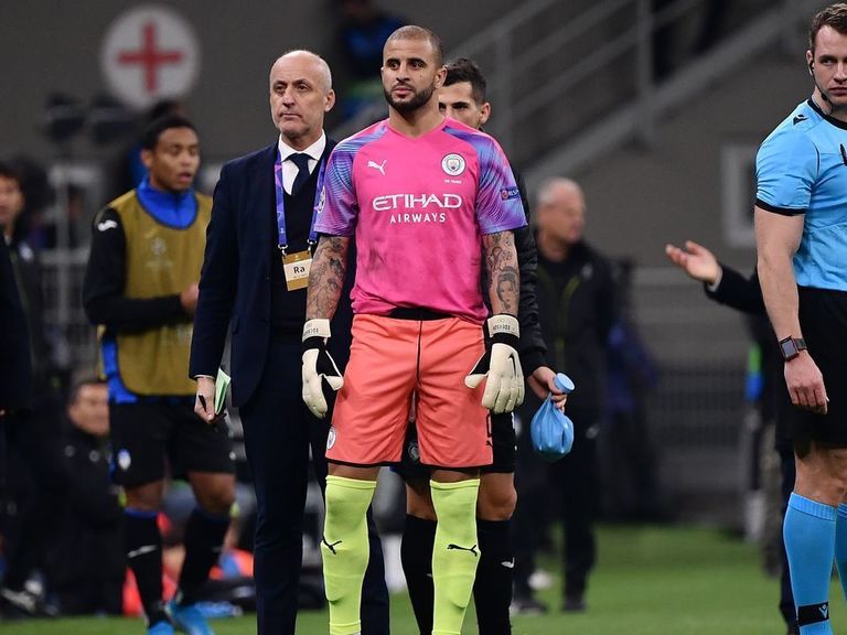 Ederson Injury, Bravo Red Card Force Walker In Goal For Manchester City ...