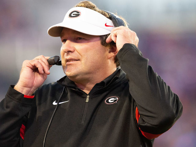 JACKSONVILLE, FL - NOVEMBER 02: Georgia Bulldogs head coach Kirby Smart during the game between the Georgia Bulldogs and the Florida Gators on November 2, 2019 at TIAA Bank Field in Jacksonville, Fl.