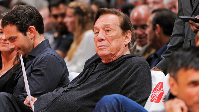 LOS ANGELES, CA - APRIL 10: Donald Sterling, owner of the Los Angeles Clippers, looks on as his team plays against the Minnesota Timberwolves at Staples Center on April 10, 2013 in Los Angeles, California. NOTE TO USER: User expressly acknowledges and agrees that, by downloading and/or using this Photograph, user is consenting to the terms and conditions of the Getty Images License Agreement. Mandatory Copyright Notice: Copyright 2013 NBAE