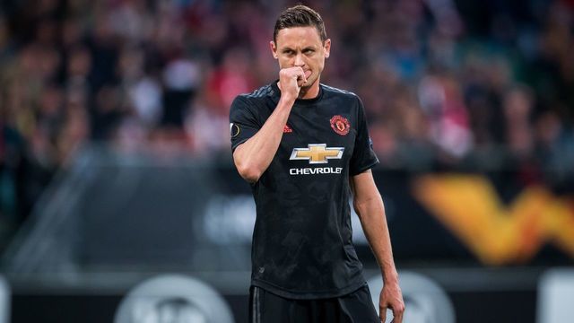 Nemanja Matic of Manchester United during the UEFA Europa League group L match between AZ Alkmaar and Manchester United at Cars Jeans stadium on October 03, 2019 in The Hague, The Netherlands