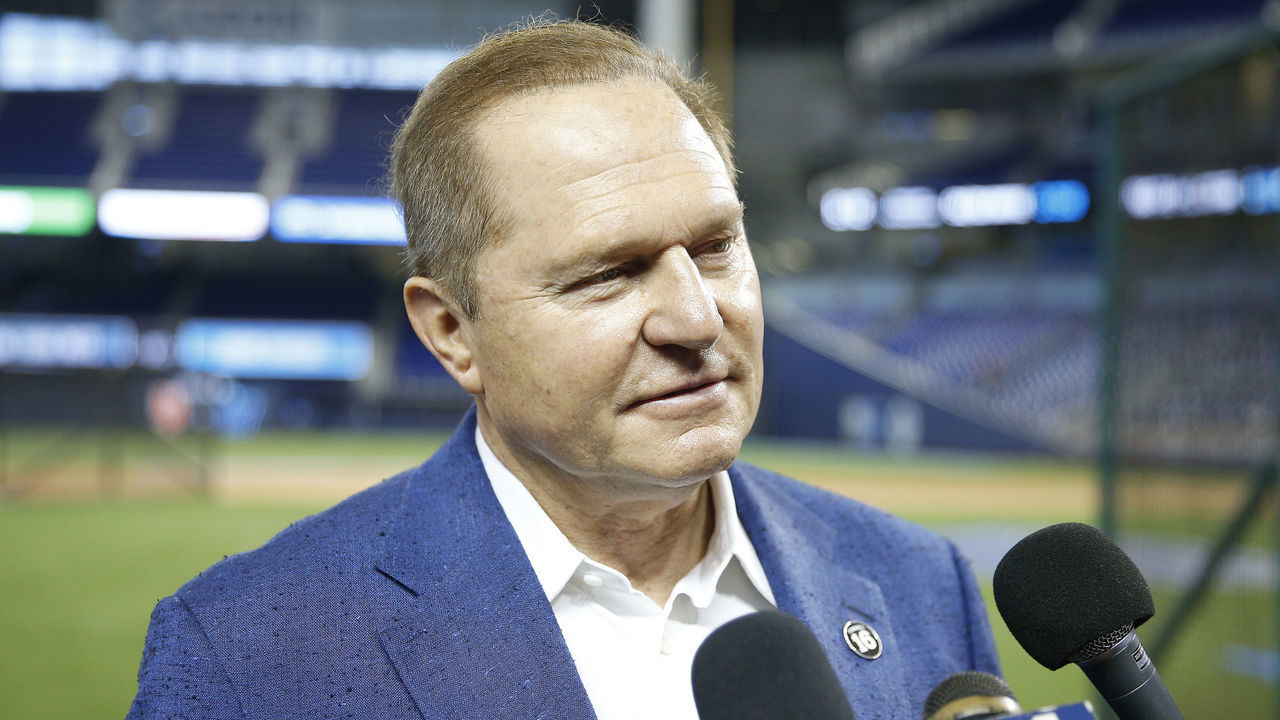 MIAMI, FLORIDA - JULY 12: Agent Scott Boras prior to the game between the Miami Marlins and the New York Mets at Marlins Park on July 12, 2019 in Miami, Florida.