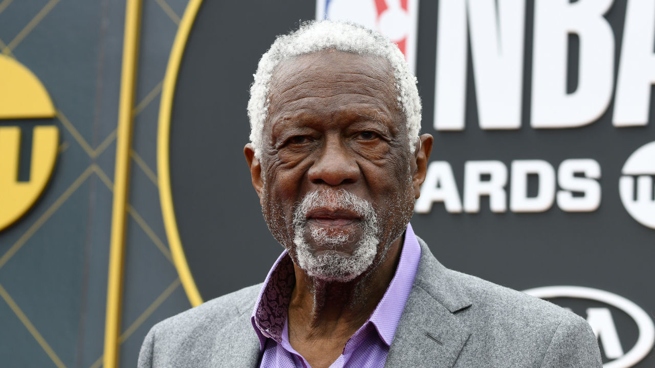 SANTA MONICA, CALIFORNIA - JUNE 24: Bill Russell attends the 2019 NBA Awards presented by Kia on TNT at Barker Hangar on June 24, 2019 in Santa Monica, California.