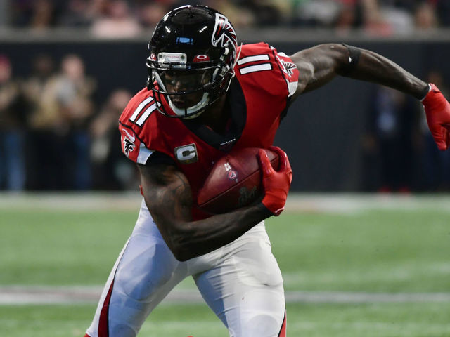 Falcons star WR Julio Jones out vs. Bears