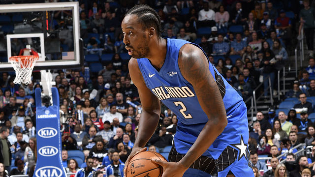 ORLANDO, FL - NOVEMBER 17: Al-Farouq Aminu #2 of the Orlando Magic handles the ball against the Washington Wizards on November 17, 2019 at Amway Center in Orlando, Florida. Mandatory Copyright Notice: Copyright 2019 NBAE
