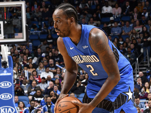 ORLANDO, FL - NOVEMBER 17: Al-Farouq Aminu #2 of the Orlando Magic handles the ball against the Washington Wizards on November 17, 2019 at Amway Center in Orlando, Florida. Mandatory Copyright Notice: Copyright 2019 NBAE