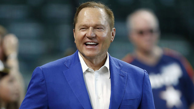 HOUSTON, TEXAS - JUNE 12: Agent Scott Boras in attendance before the Houston Astros play the Milwaukee Brewers at Minute Maid Park on June 12, 2019 in Houston, Texas.