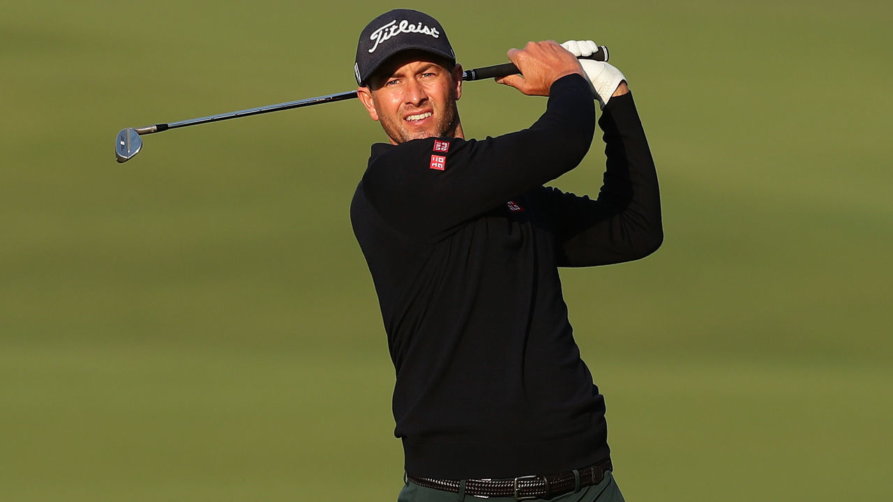 SYDNEY, AUSTRALIA - DECEMBER 04: Adam Scott of Australia plays his fairway shot on the 1st hole during the Pro Am event ahead of the 2019 Australian Golf Open at The Australian Golf Club on December 04, 2019 in Sydney, Australia.