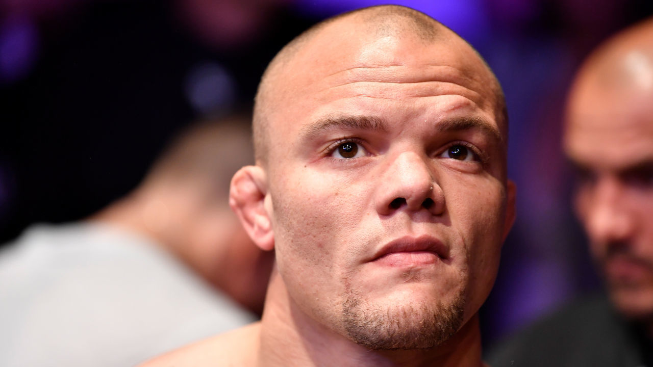 STOCKHOLM, SWEDEN - JUNE 01: Anthony Smith prepares to enter the Octagon prior to his light heavyweight bout against Alexander Gustafsson of Sweden during the UFC Fight Night event at Ericsson Globe on June 1, 2019 in Stockholm, Sweden.